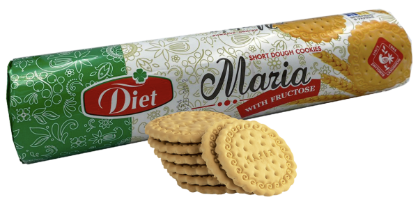 Печиво затяжне "Марія" з фруктозою, 240г